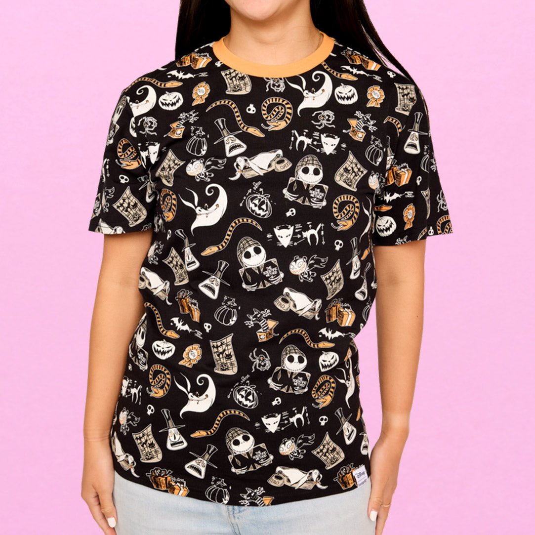 Loungefly x The Nightmare Before Christmas Mayor Party Unisex Tee Shirt - GeekCore