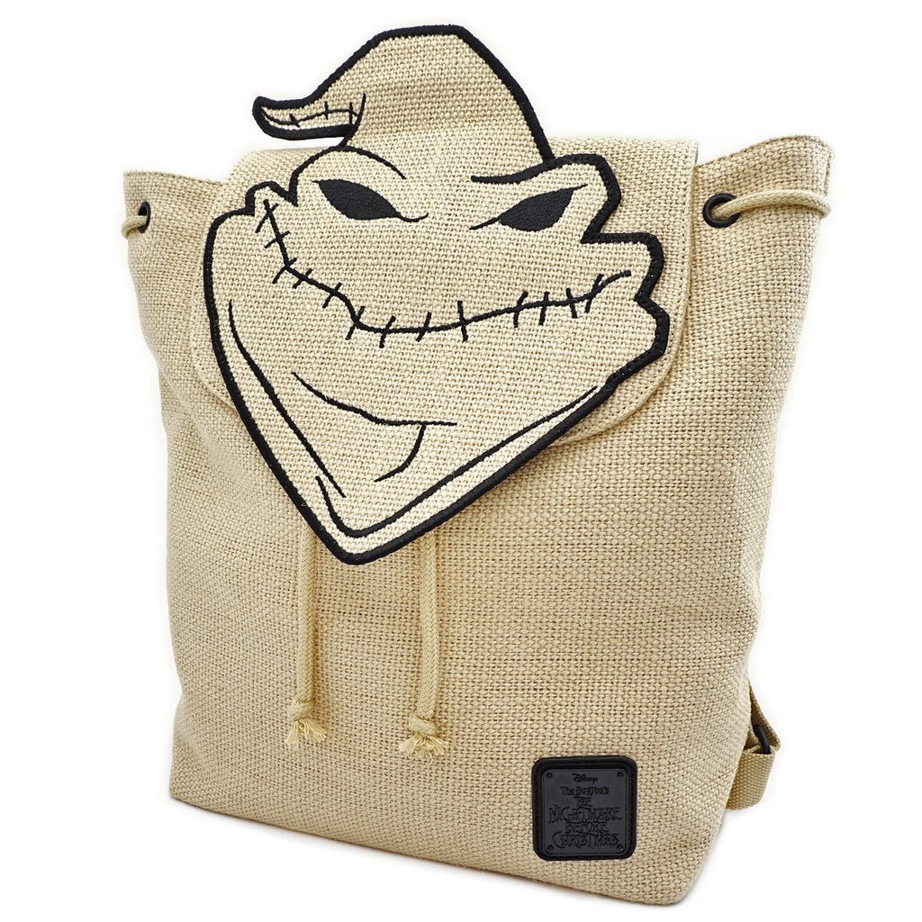 Loungefly X The Nightmare Before Christmas Oogie Boogie Burlap Backpack - GeekCore