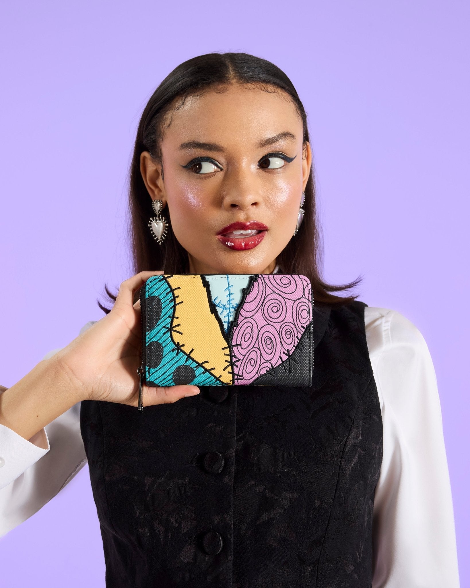 Loungefly x The Nightmare Before Christmas Sally Zip Around Wallet - GeekCore