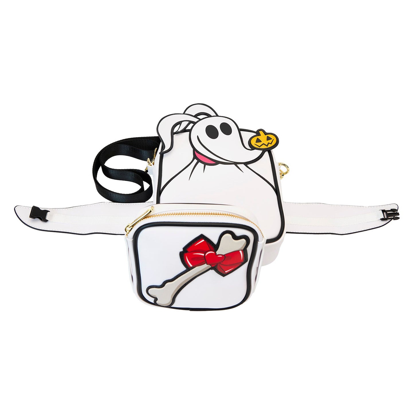 Loungefly x The Nightmare Before Christmas Zero Passport Crossbuddies Bag - GeekCore