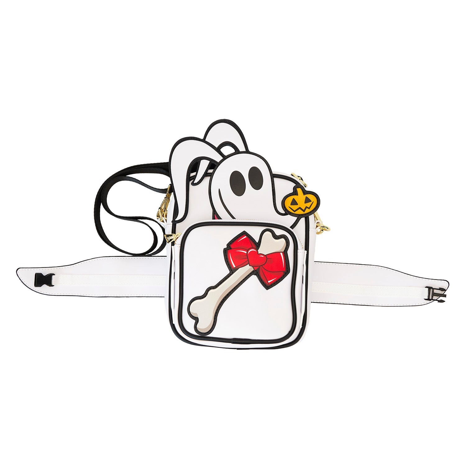 Loungefly x The Nightmare Before Christmas Zero Passport Crossbuddies Bag - GeekCore