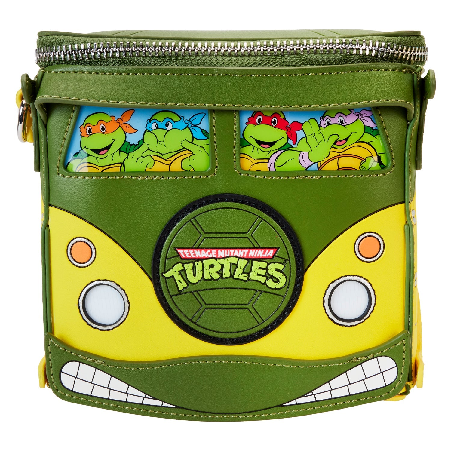 Loungefly x TMNT 40th Anniversary Party Wagon Figural Crossbody Bag - GeekCore