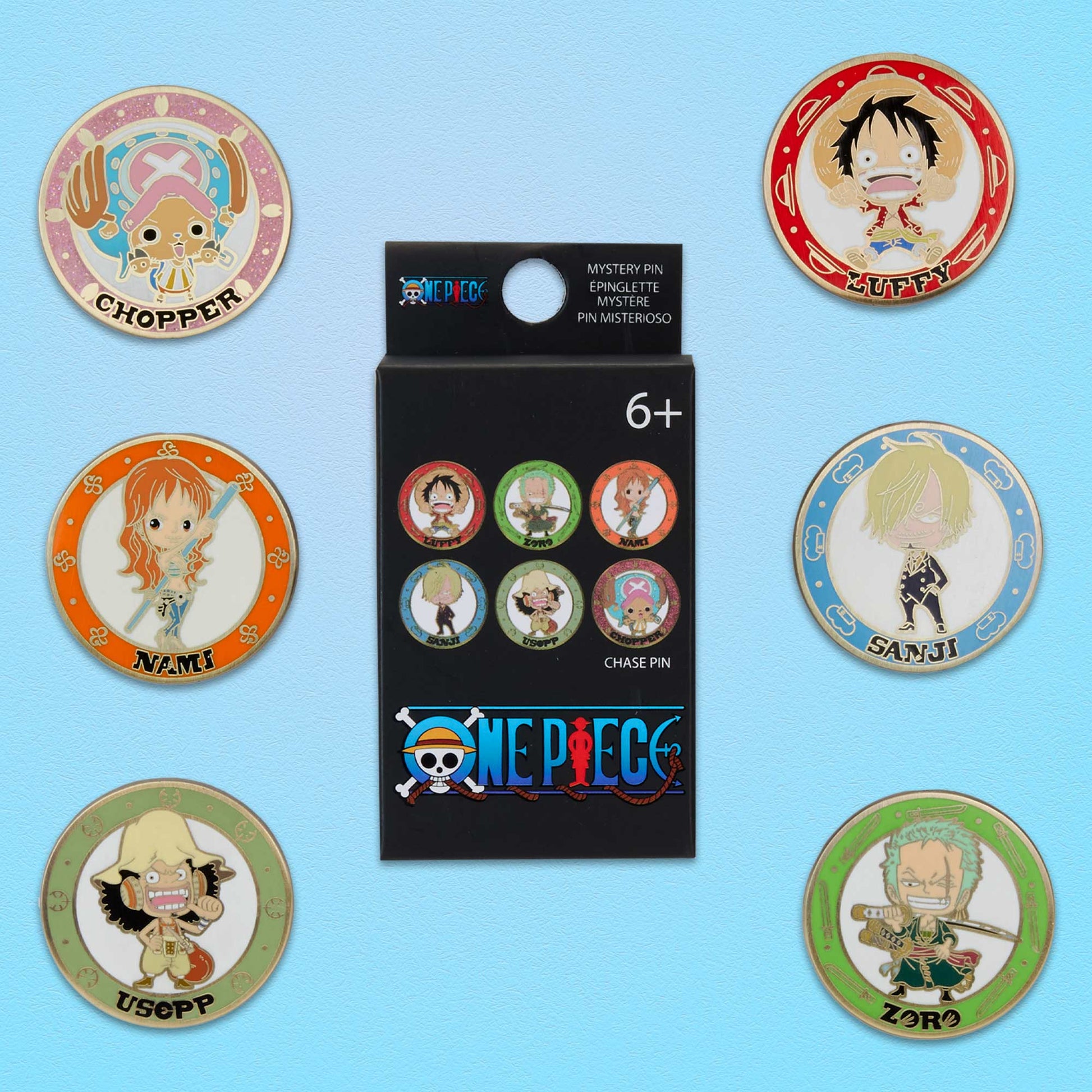 Loungefly x Toei One Piece Chibi Blind Box Mystery Pin - GeekCore
