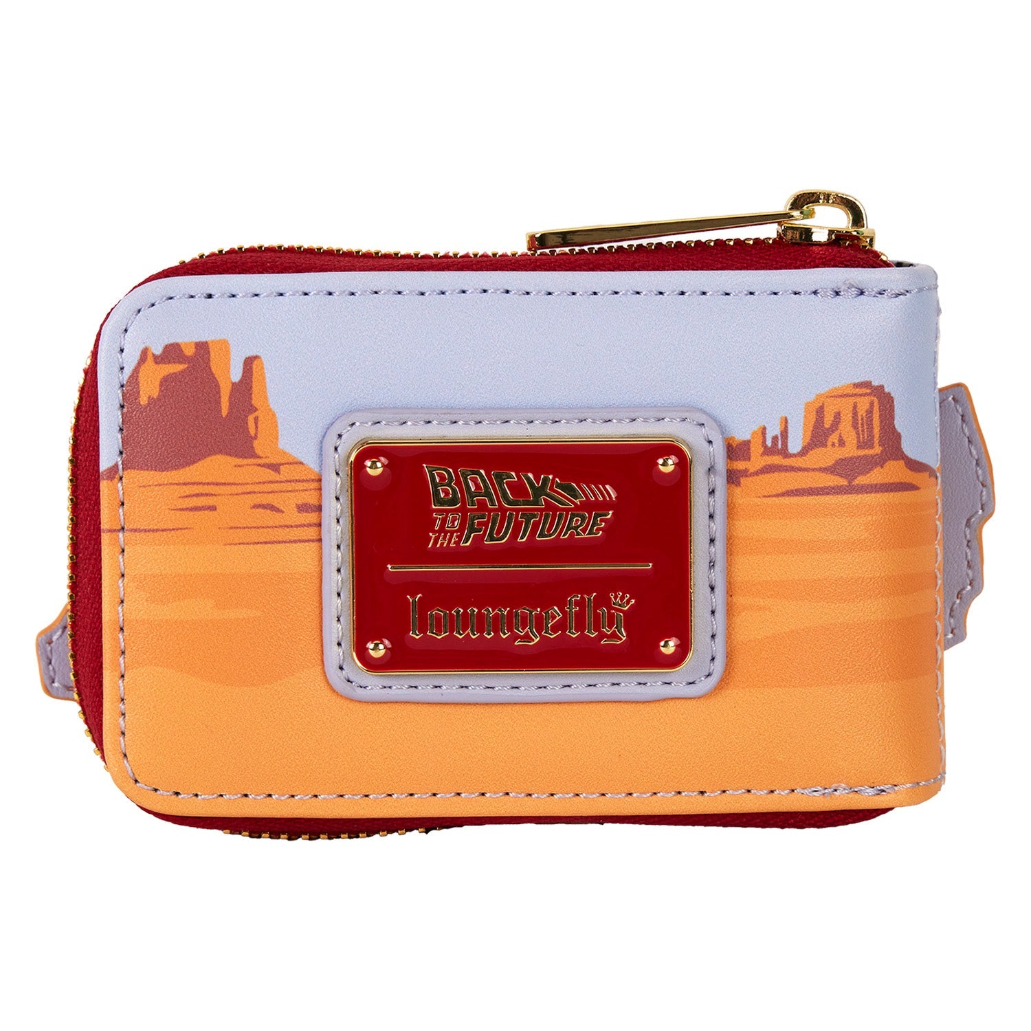 Loungefly x Universal Back to the Future 40th Anniversary DeLorean Accordion Wallet - GeekCore