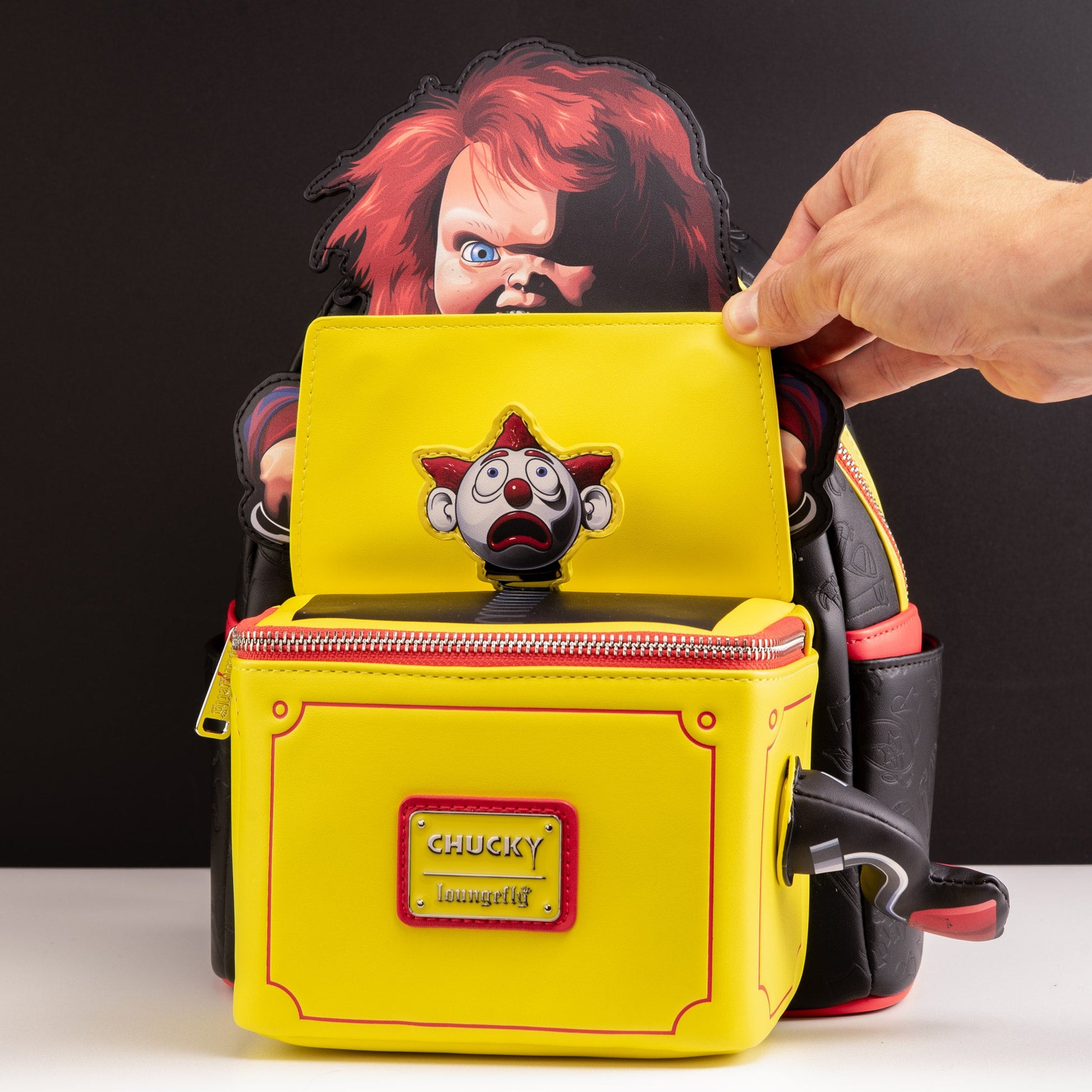 Loungefly x Universal Chucky Pop Up Mini Backpack - GeekCore