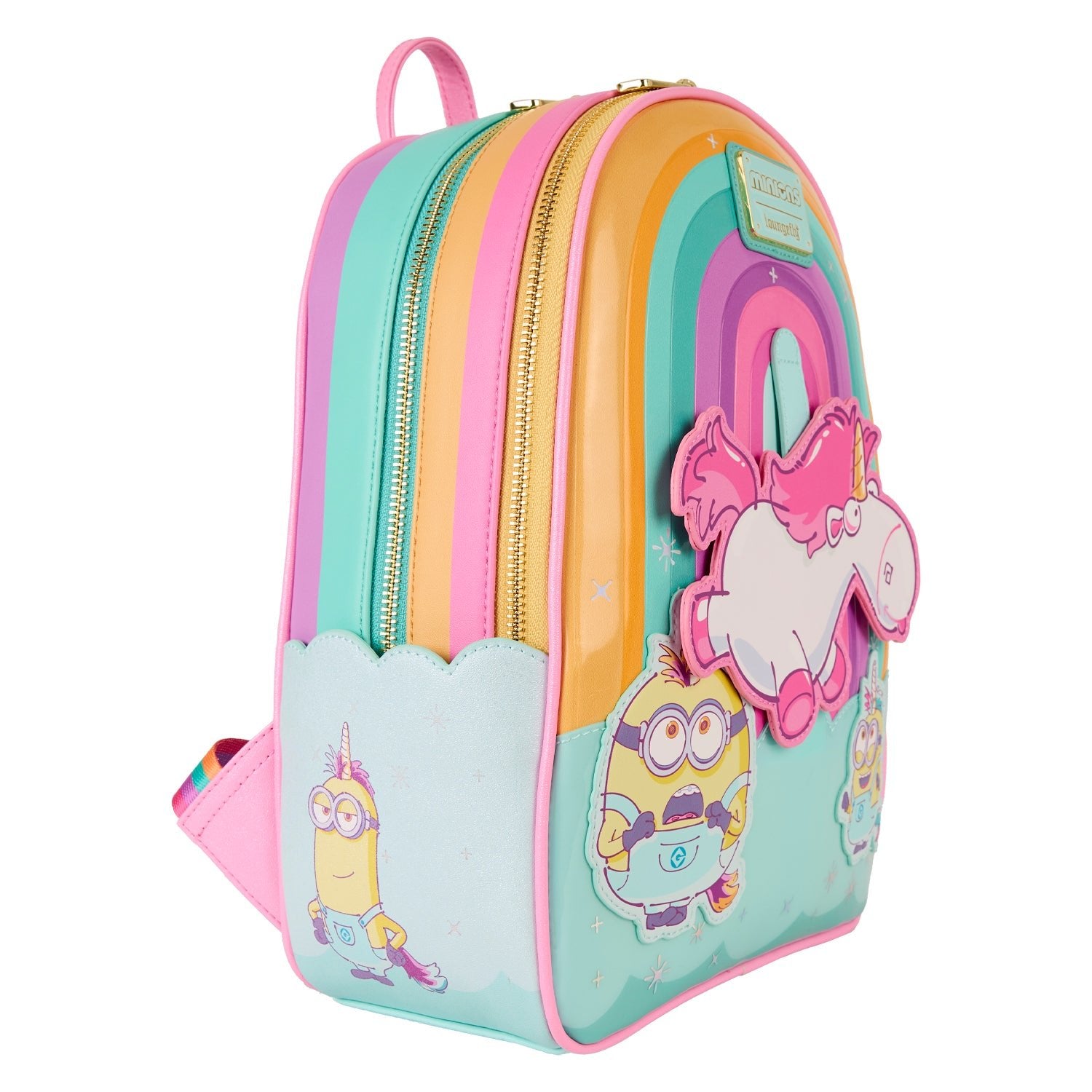 Loungefly x Universal Minions Fluffy the Unicorn Mini Backpack - GeekCore
