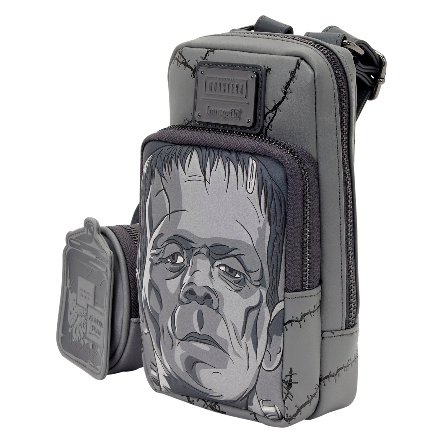 Loungefly x Universal Monsters Frankenstein Crossbody Bag With Coin Bag - GeekCore
