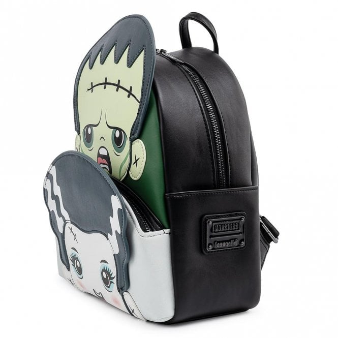 Loungefly x Universal Monsters Frankie and Bride Mini Backpack - GeekCore