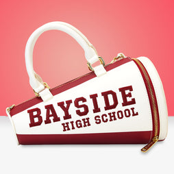 Loungefly x Universal Saved by the Bell Bayside High Megaphone Figural Crossbody Bag - GeekCore