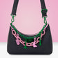 Loungefly x Universal Wicked: Part Two Crossbody Bag With Charms - GeekCore