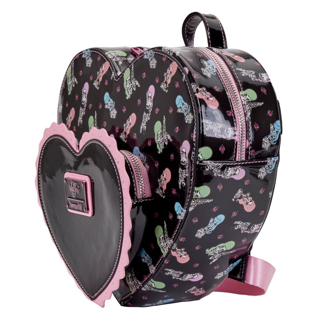 Loungefly x Valfre Double Heart Mini Backpack - GeekCore