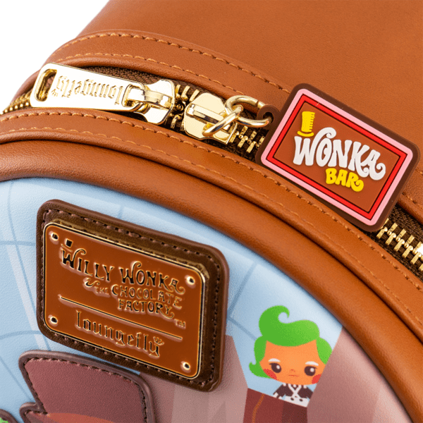 Loungefly x Warner Bros Charlie and the Chocolate Factory 50th Anniversary Mini Backpack - GeekCore