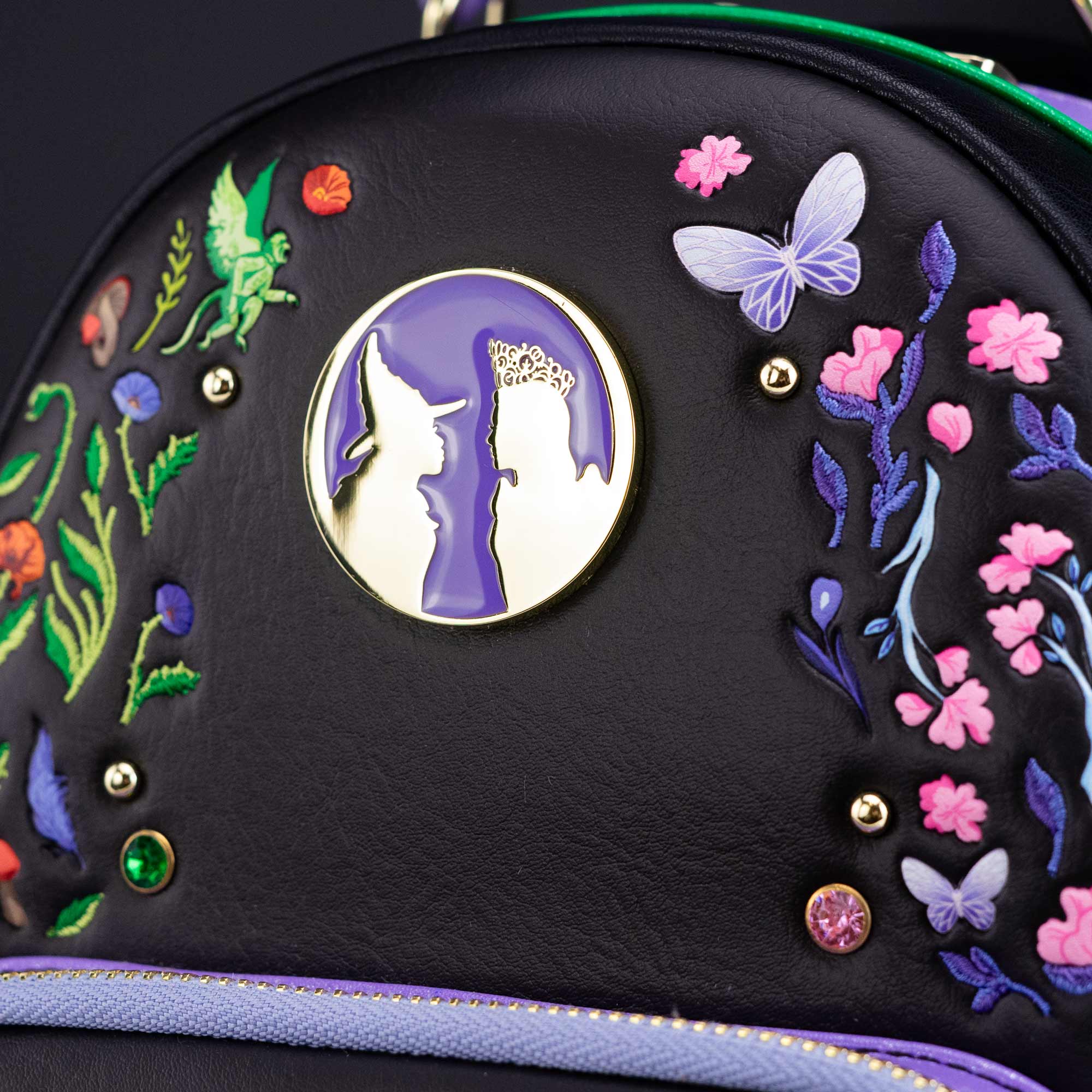 Loungefly x Wicked Floral & Lace Mini Backpack - GeekCore