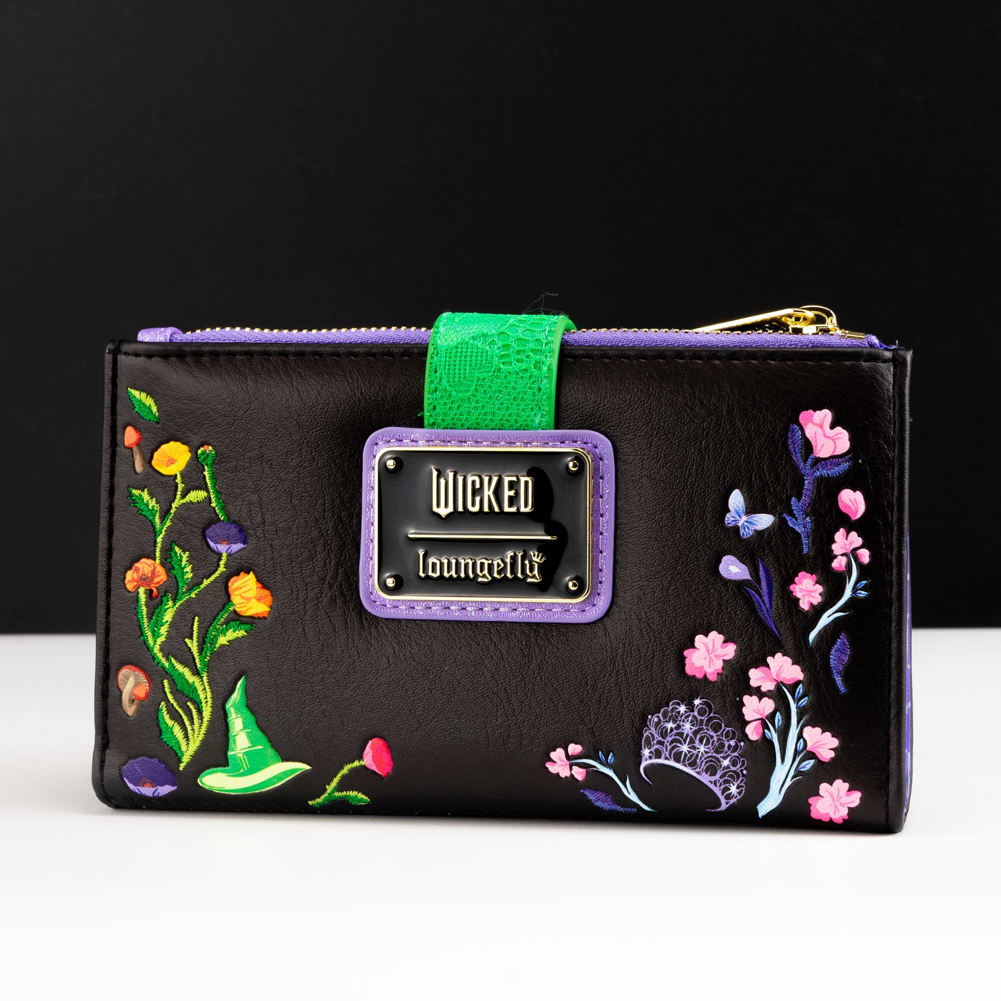 Loungefly x Wicked Floral & Lace Wallet - GeekCore