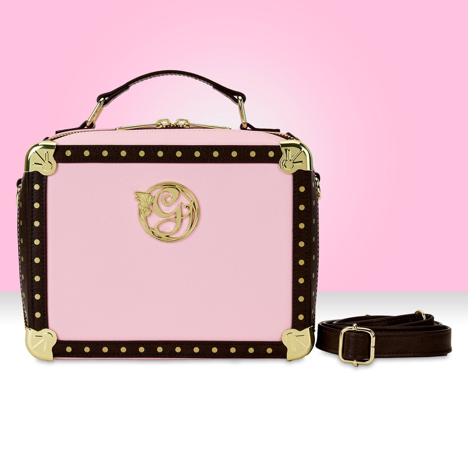 Loungefly x Wicked Glinda Trunk Crossbody Bag - GeekCore