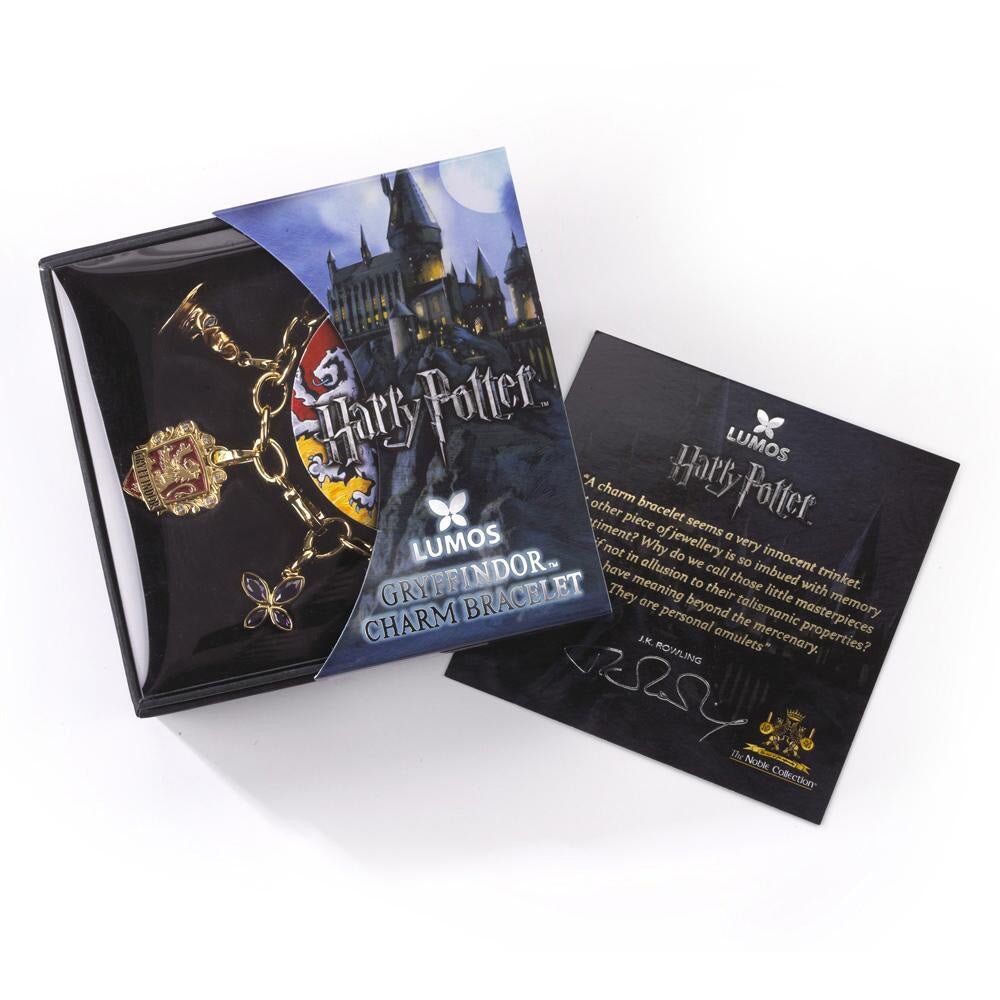 Lumos Gryffindor Charm Bracelet - GeekCore
