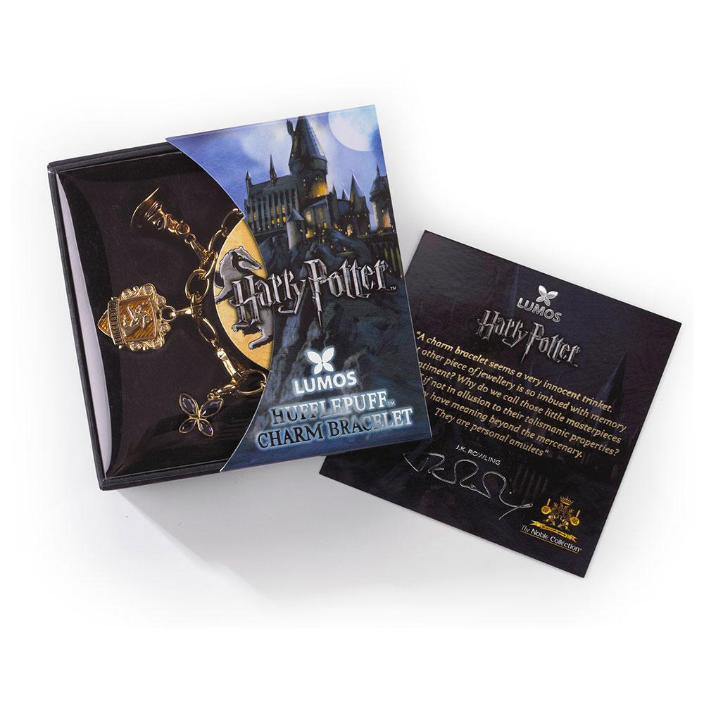 Lumos Hufflepuff Charm Bracelet - GeekCore