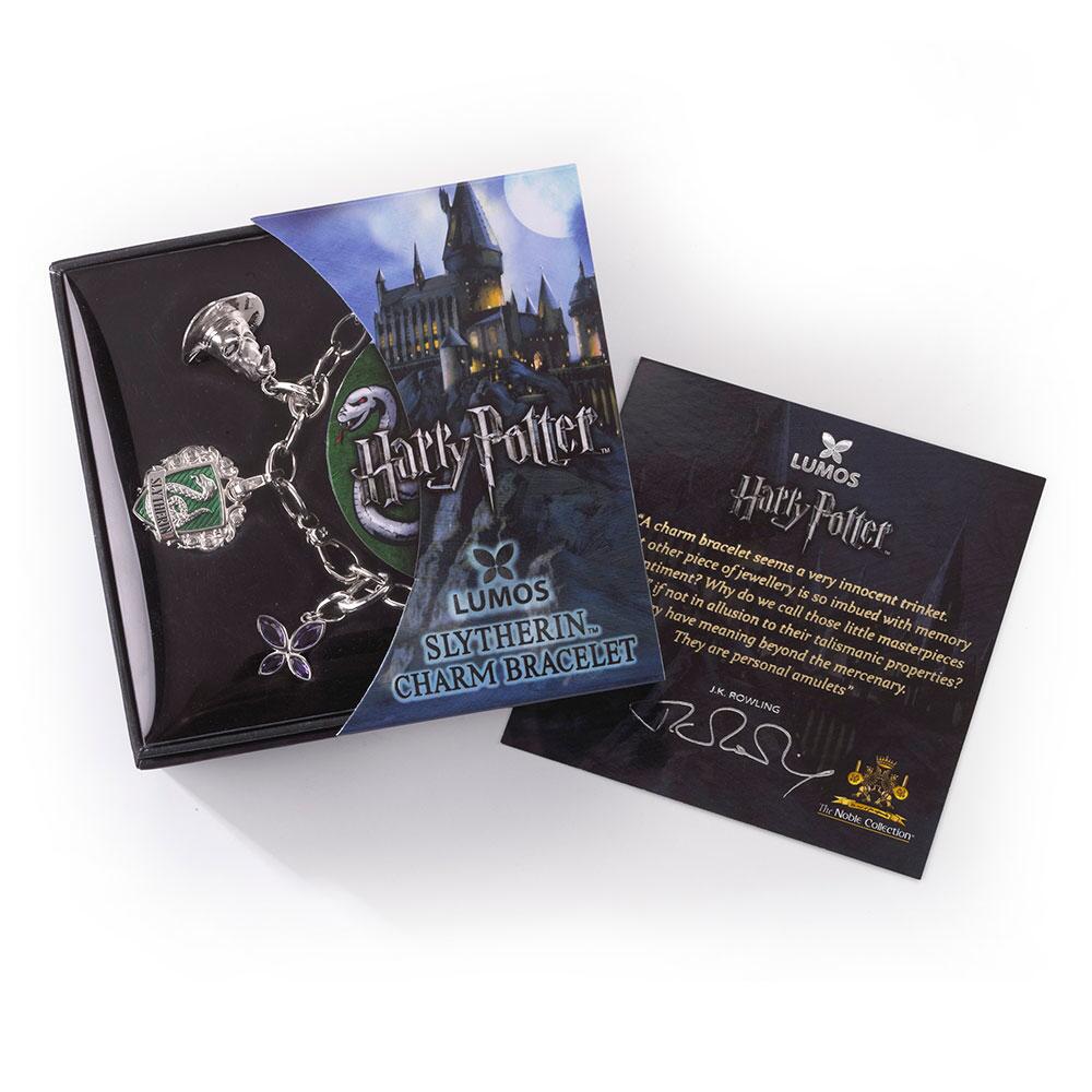 Lumos Slytherin Charm Bracelet - GeekCore