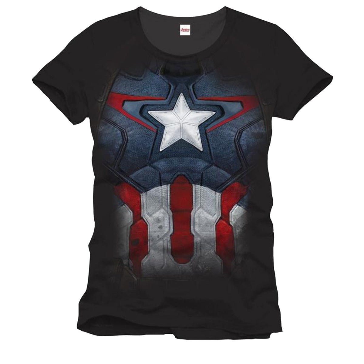 Marvel Avengers Age of Ultron Captain America Costume T - Shirt - GeekCore