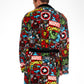 Marvel Avengers Comic Strip Bath Robe - GeekCore