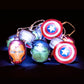 Marvel Avengers LED String Lights - GeekCore