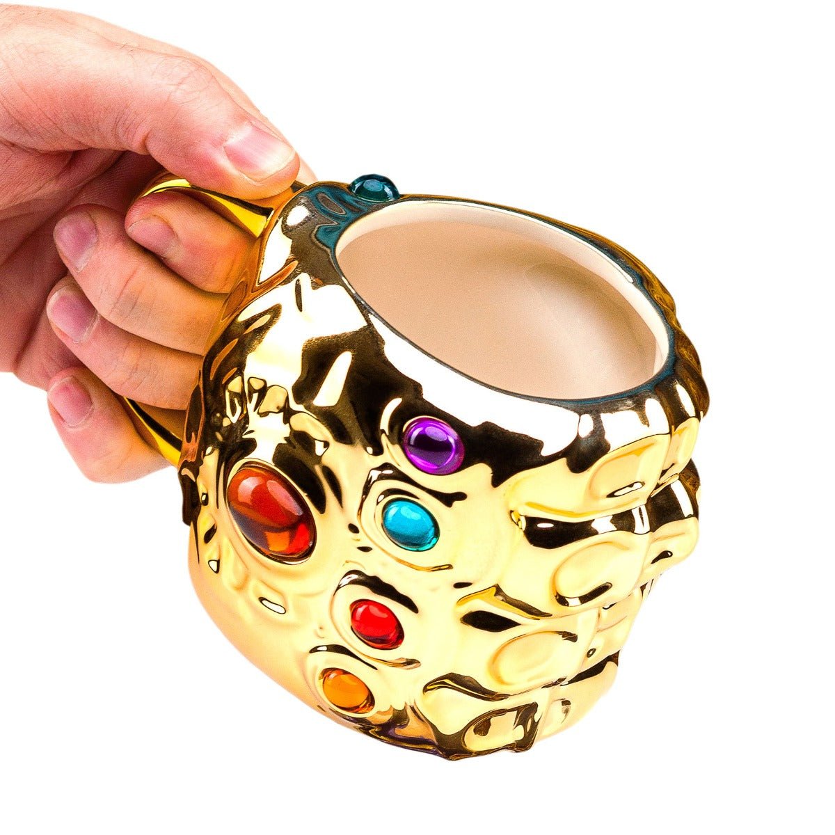 Marvel Avengers Thanos Infinity Gauntlet Shaped Mug - GeekCore