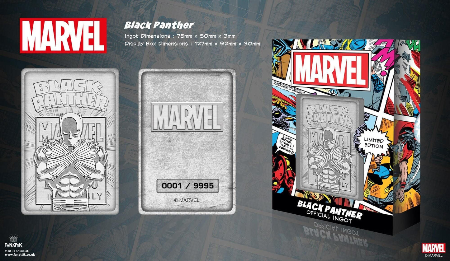 Marvel Black Panther Limited Edition Ingot - GeekCore