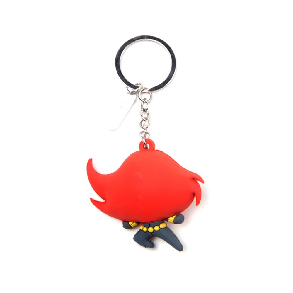 Marvel Black Widow Kawaii 3D Rubber Key Chain - GeekCore