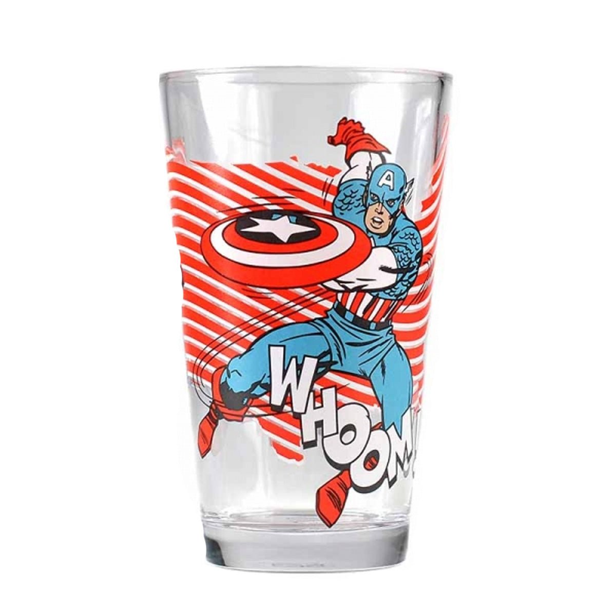 Marvel Captain America Glass - GeekCore