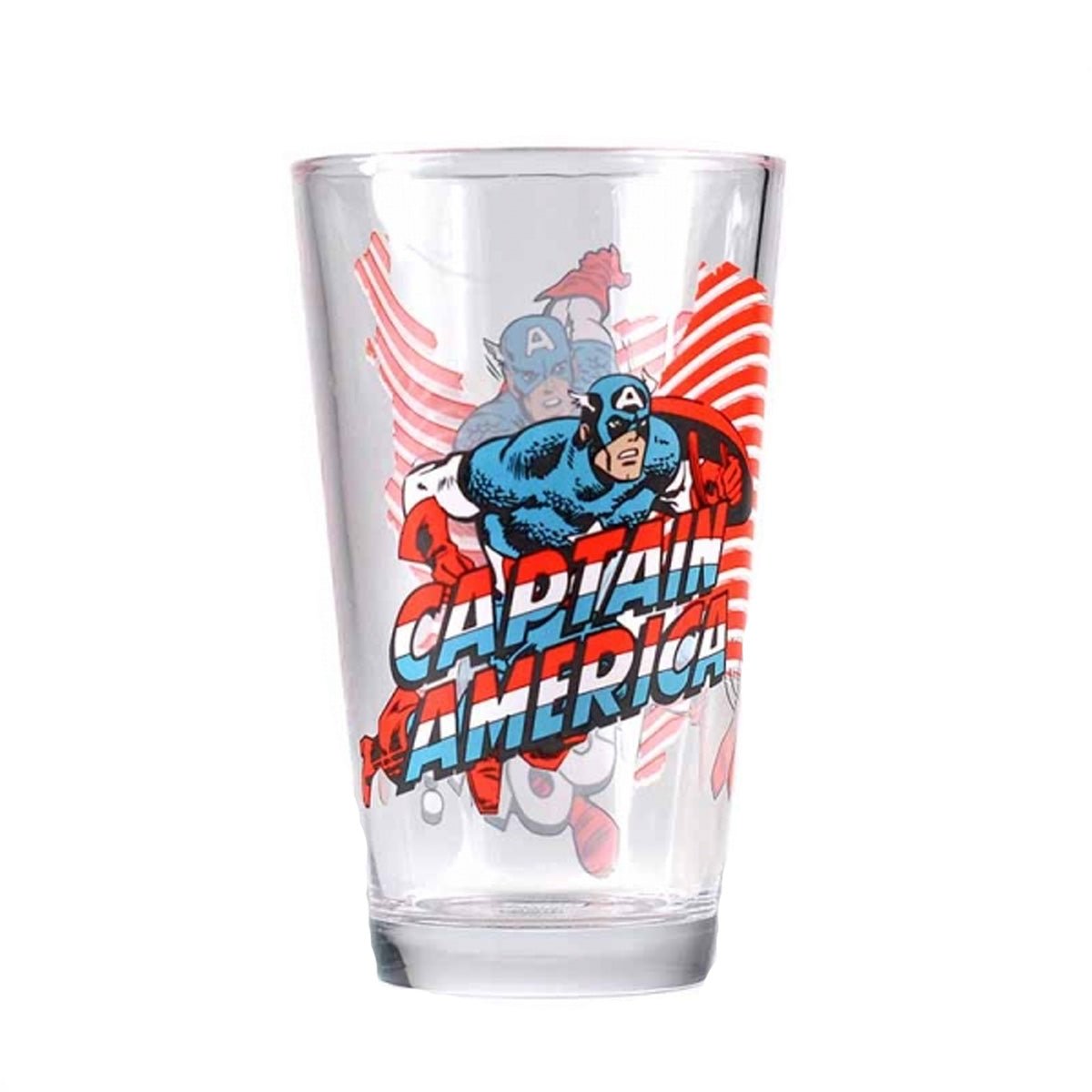 Marvel Captain America Glass - GeekCore