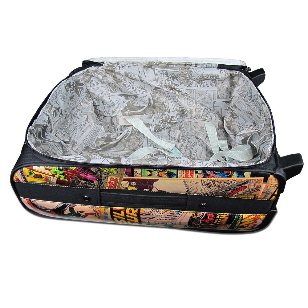 Marvel Comic Carry On Luggage Suitcase - GeekCore