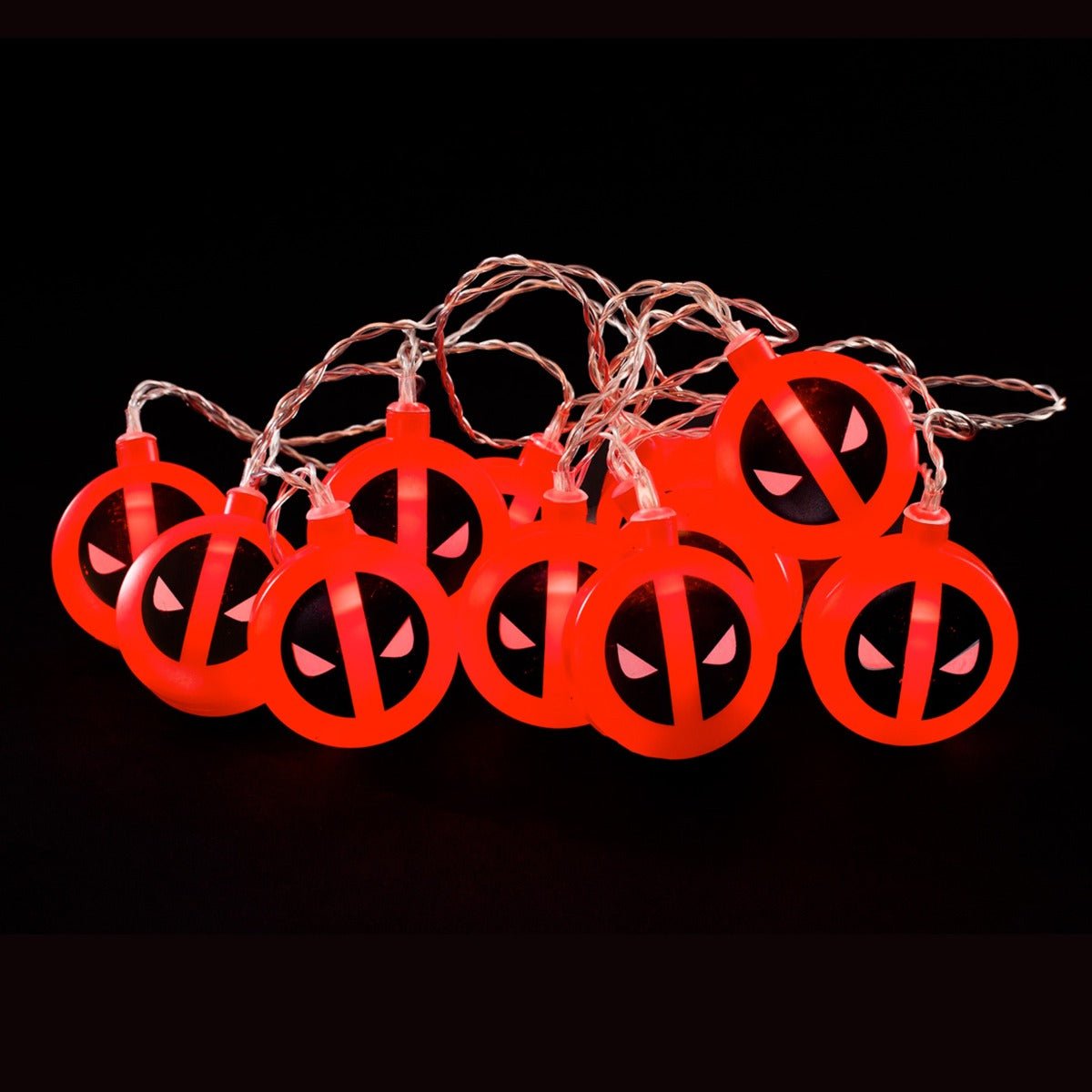 Marvel Deadpool 3D String Lights - GeekCore