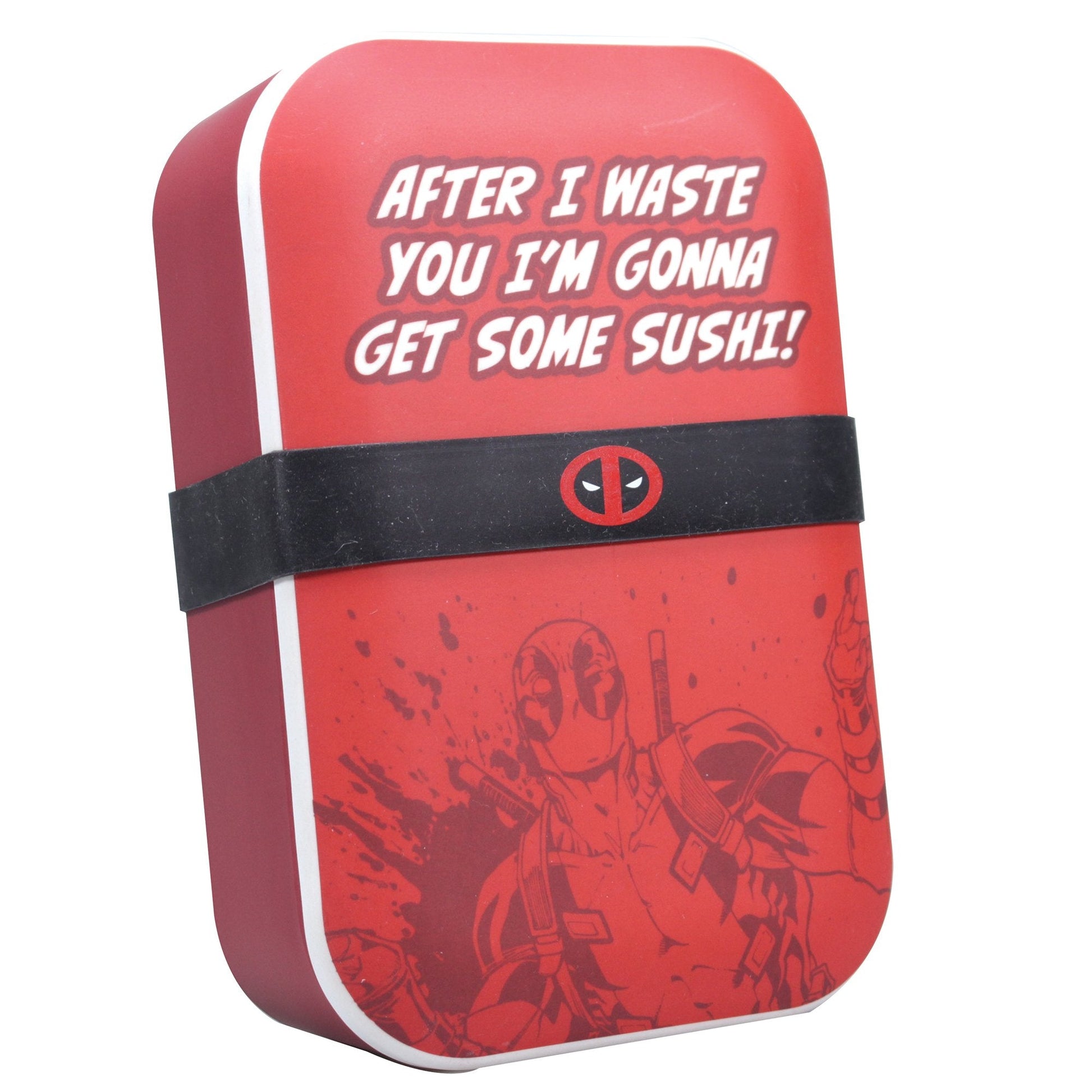 Marvel Deadpool Bamboo Lunch Box - GeekCore