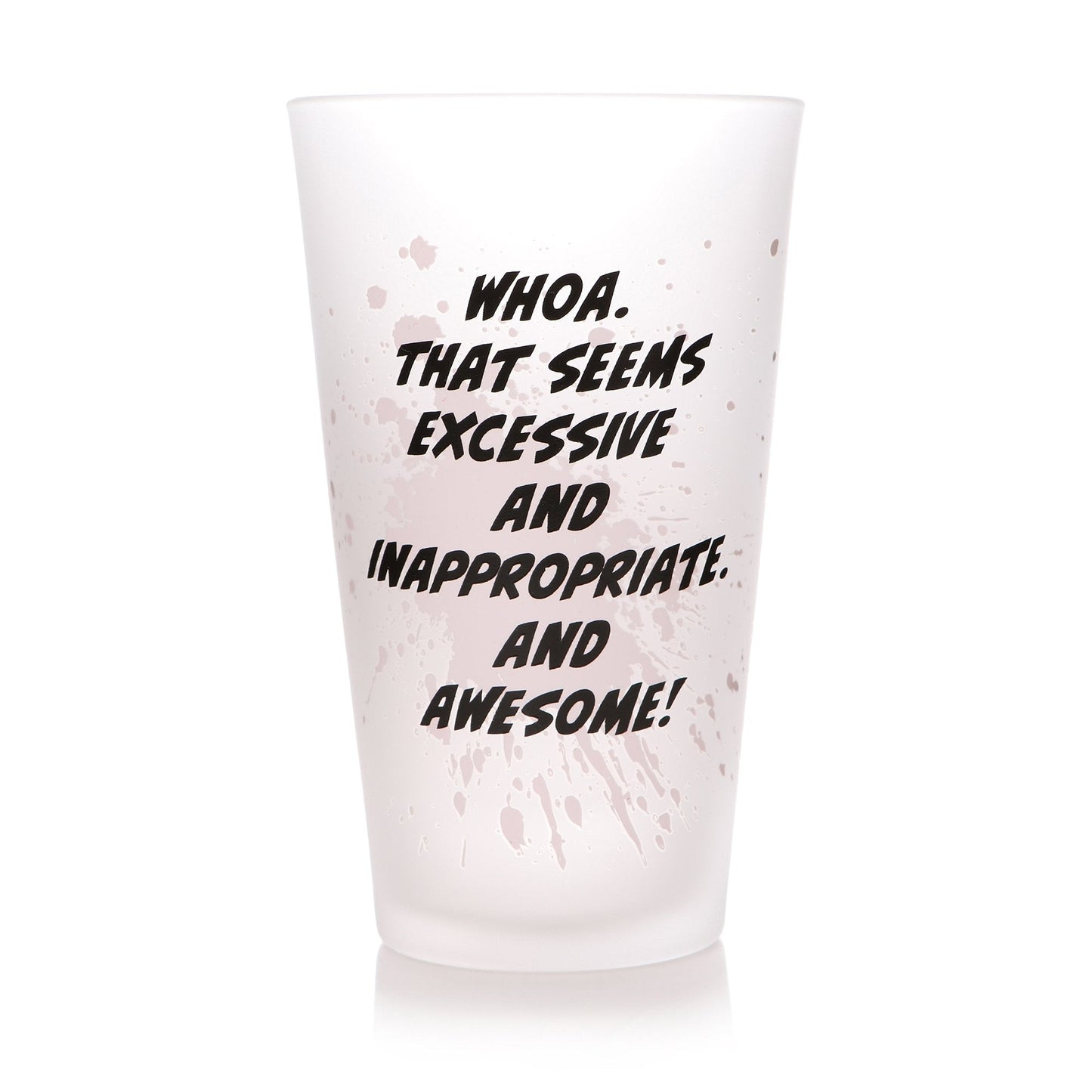 Marvel Deadpool Cold Changing Large Glass - GeekCore