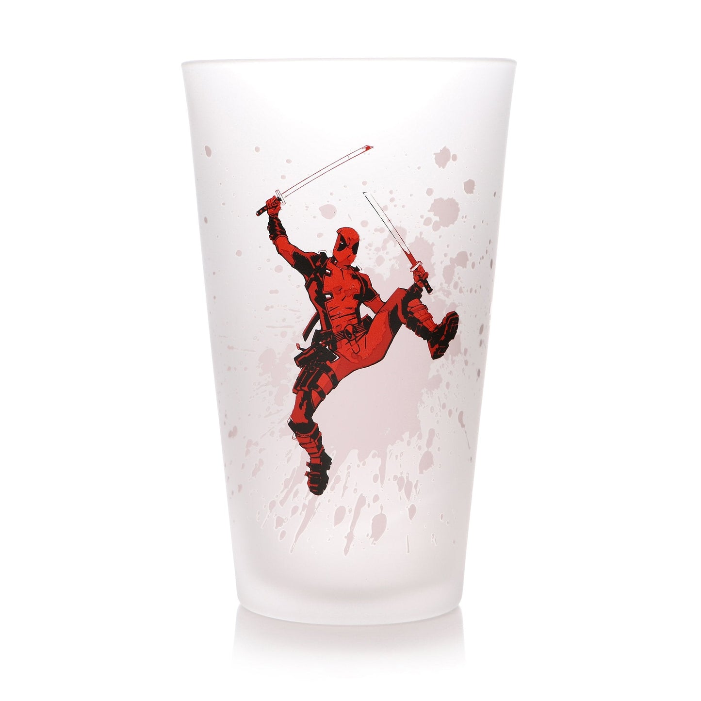 Marvel Deadpool Cold Changing Large Glass - GeekCore