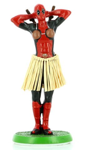 Marvel Deadpool Hula Skirt Figure - GeekCore