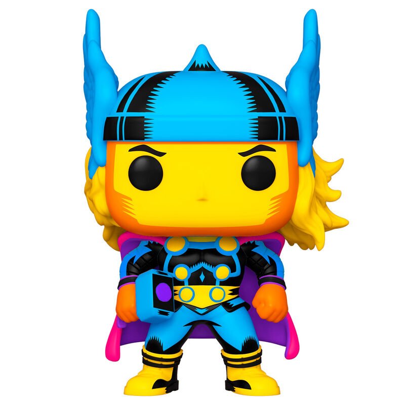Marvel Funko Pop Vinyl Black Light Thor - GeekCore