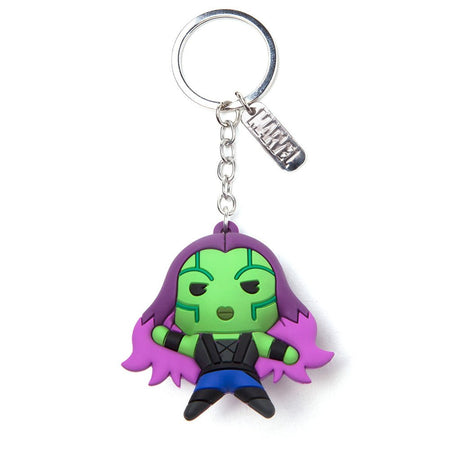 Marvel Gamora Kawaii 3D Key Chain - GeekCore