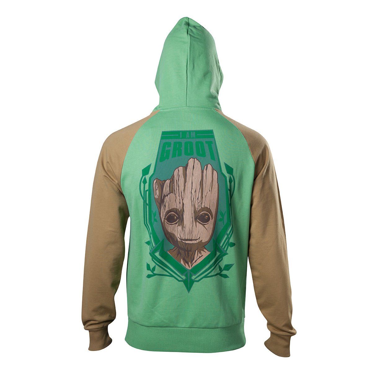 Marvel Guardians of the Galaxy Mens Groot Character Hoodie - GeekCore