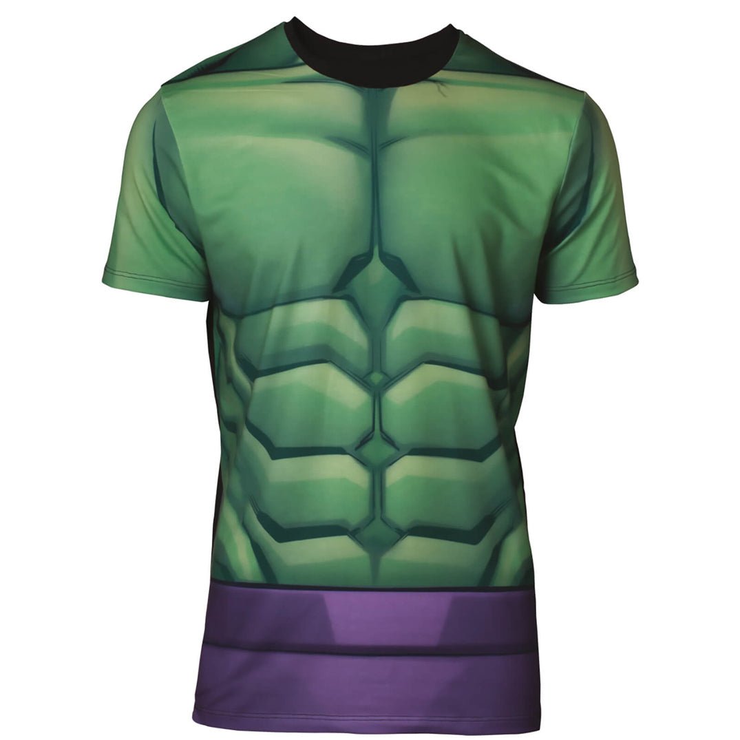 Marvel Hulk Muscle Sublimated T - Shirt - GeekCore