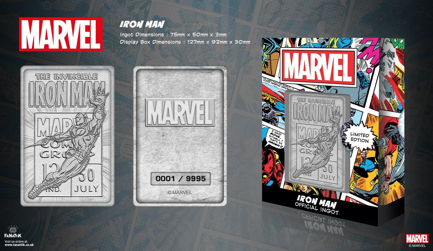 Marvel Iron Man Limited Edition Ingot - GeekCore