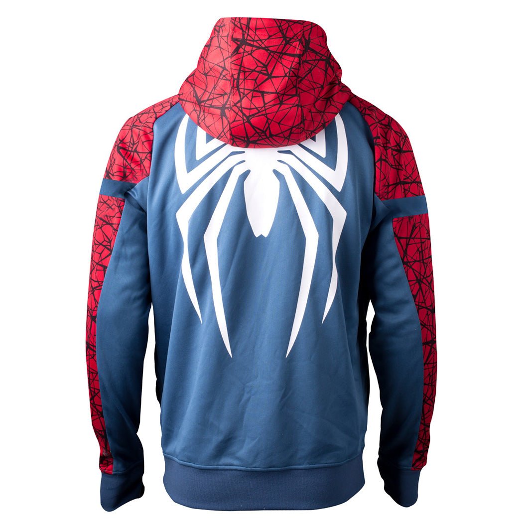 Marvel PS4 Spider - Man White Spider Costume Hoodie - GeekCore