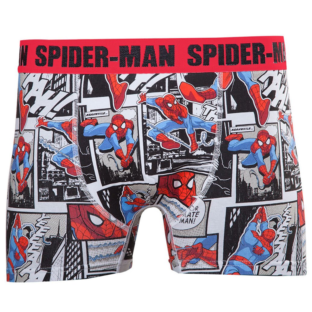 Marvel Spider - Man Comic Style Men's Underwear - GeekCore