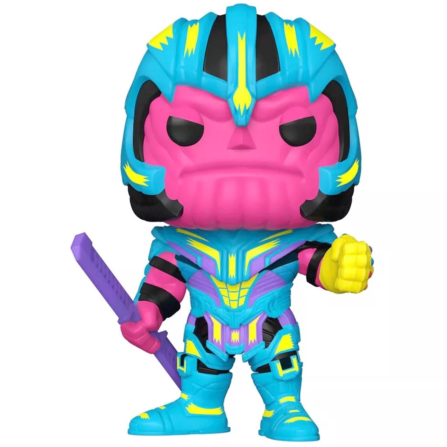 Marvel Thanos Blacklight Pop! Vinyl and Tee Set - GeekCore