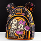 Loungefly x Disney Mickey & Minnie GITD Skeletons Mini Backpack
