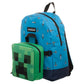 Minecraft Backpack w/ Detachable Lunchbox - GeekCore