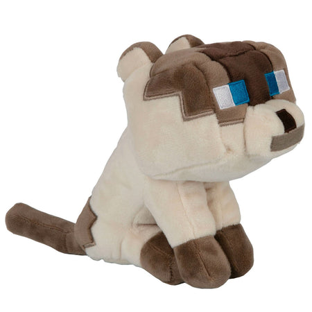 Minecraft Happy Explorer Siamese Cat Collectible Plush Toy - GeekCore