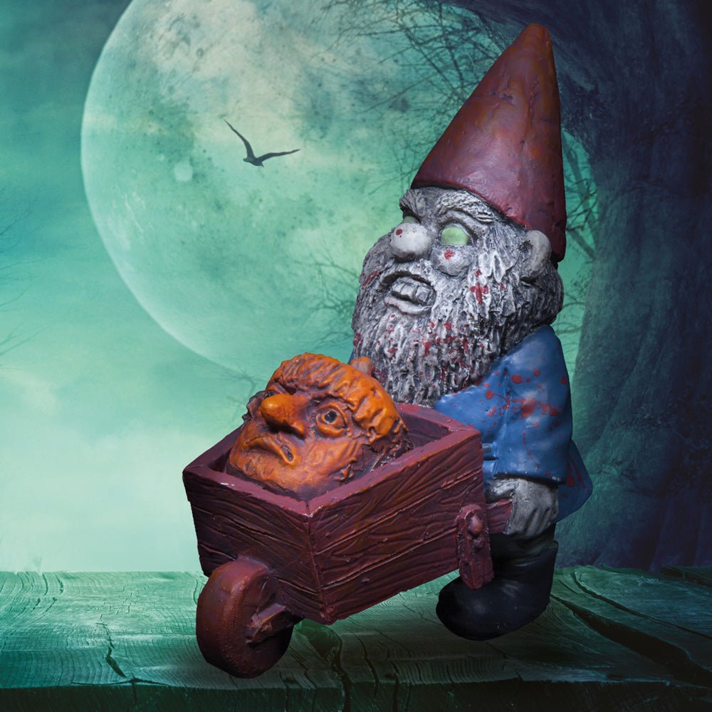 Mini Zombie Garden Gnome Set - GeekCore