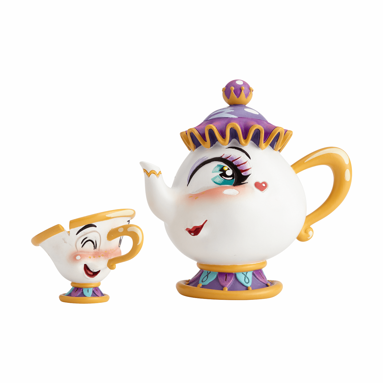 Miss Mindy Presents Mrs Potts and Chips Figurine - GeekCore