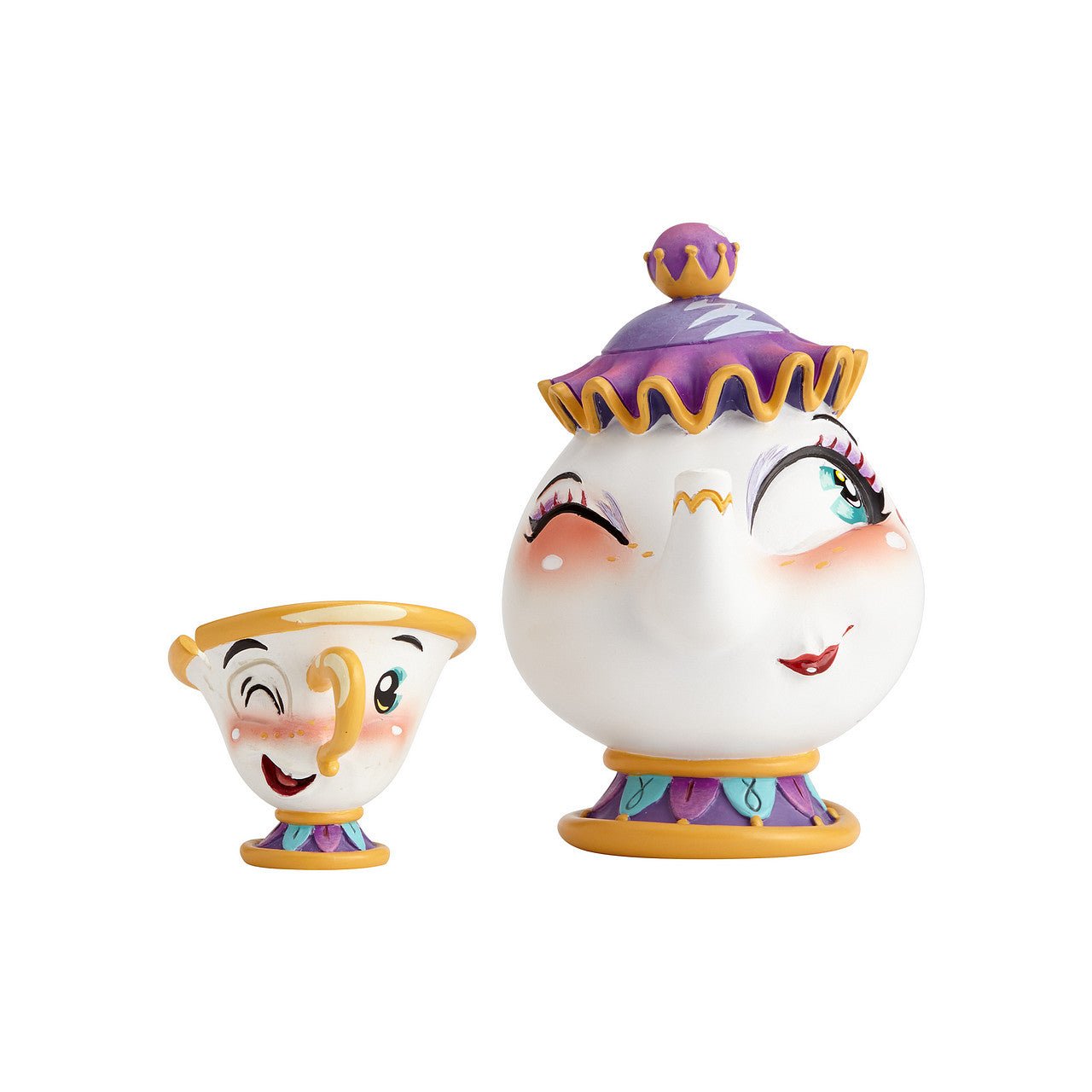Miss Mindy Presents Mrs Potts and Chips Figurine - GeekCore